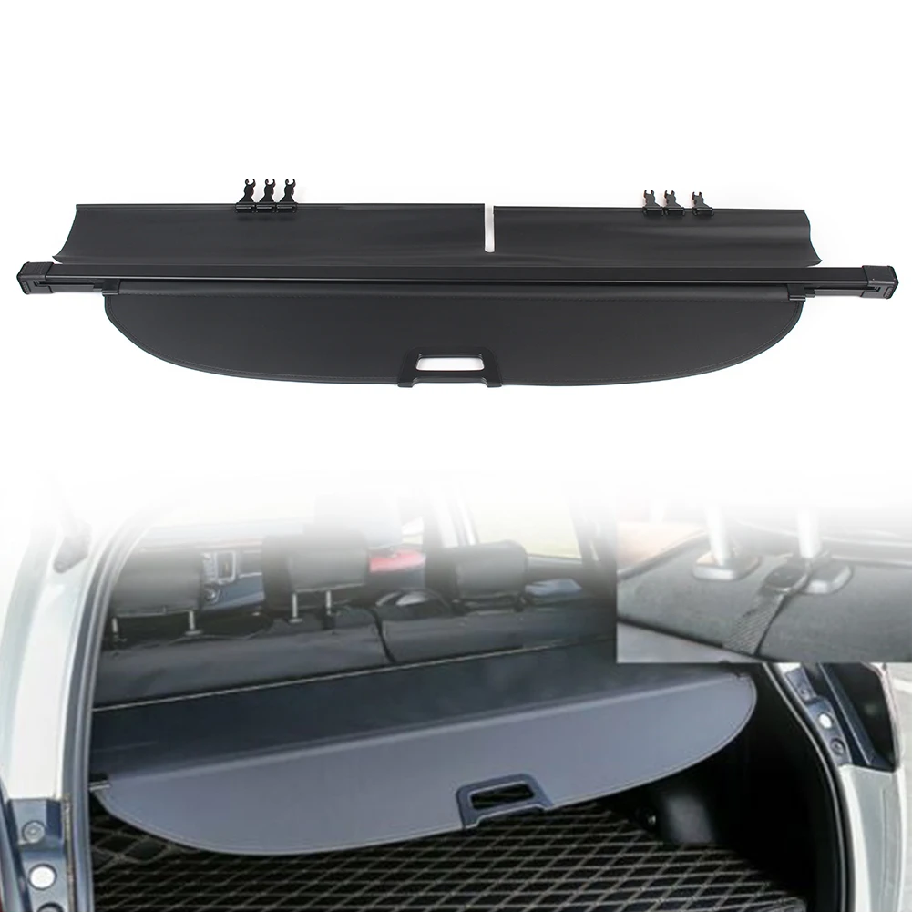 

Black Car Rear Trunk Cargo Cover Luggage Retractable Shield Shade For Toyota Rav4 RAV 4 2013 2014 2015 2016 2017 2018 SUV