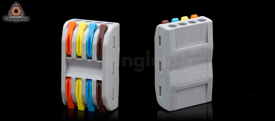 Trianglelab Mini Fast Wire Kabelverbinder Hochwertiger Kabelstecker Leitungsverbinder Heizung Thermistor MOTOR Leitungsverlängerung – Detail 15