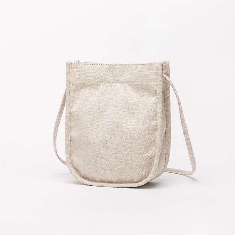 

Canvas Messenger bag female ins student female simple wild art small fresh bag bag small square bag