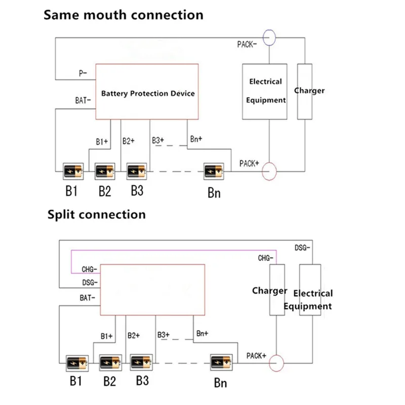5S 15A LTO BMS баланс защитная доска/литиевая титанит батарея Защитная панель