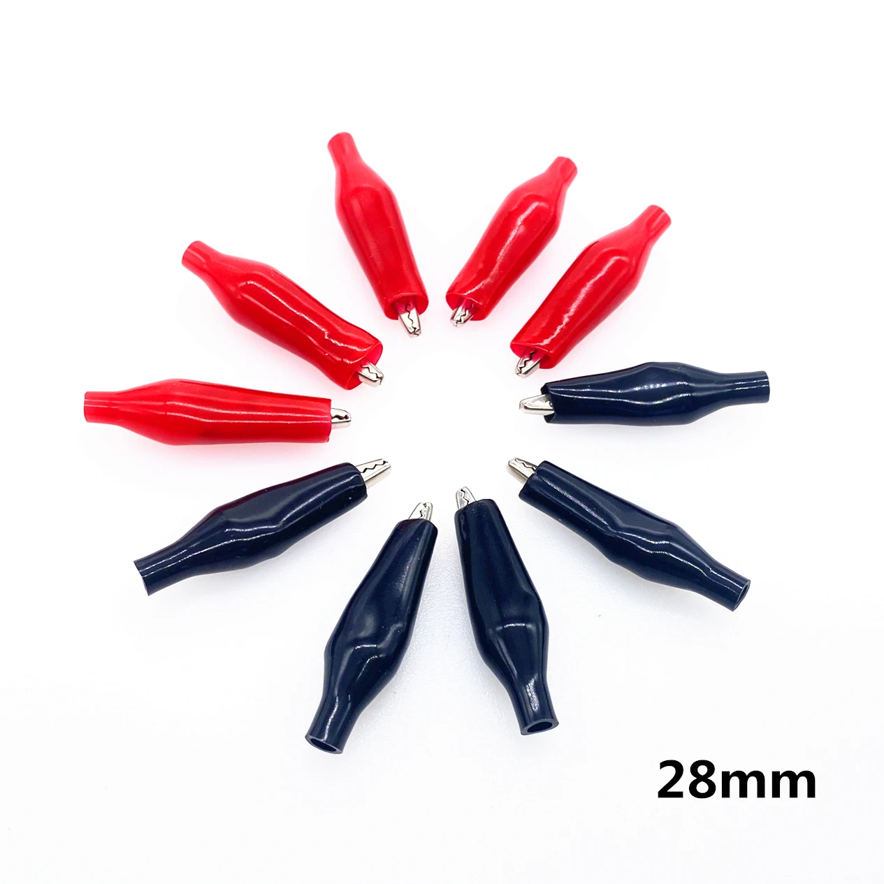 Metal Alligator Clip for Testing, 10pcs