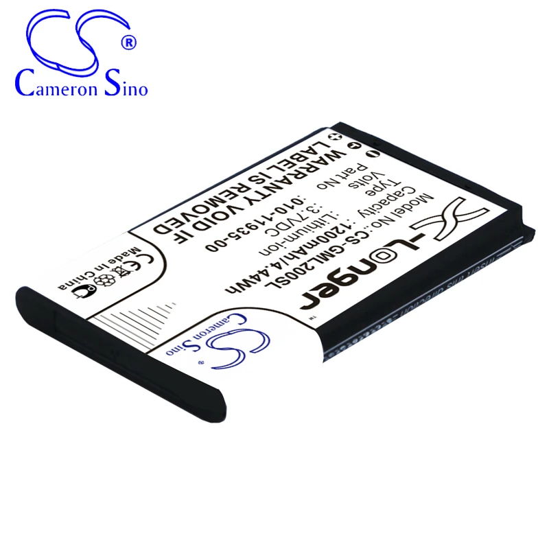 Caméra pour Garmin GLO, batterie GLO 2 010-01055-15 010-02184-01 s'adapte Garmin 010-11935-00 GPS, Navigateur batterie 1200mAh