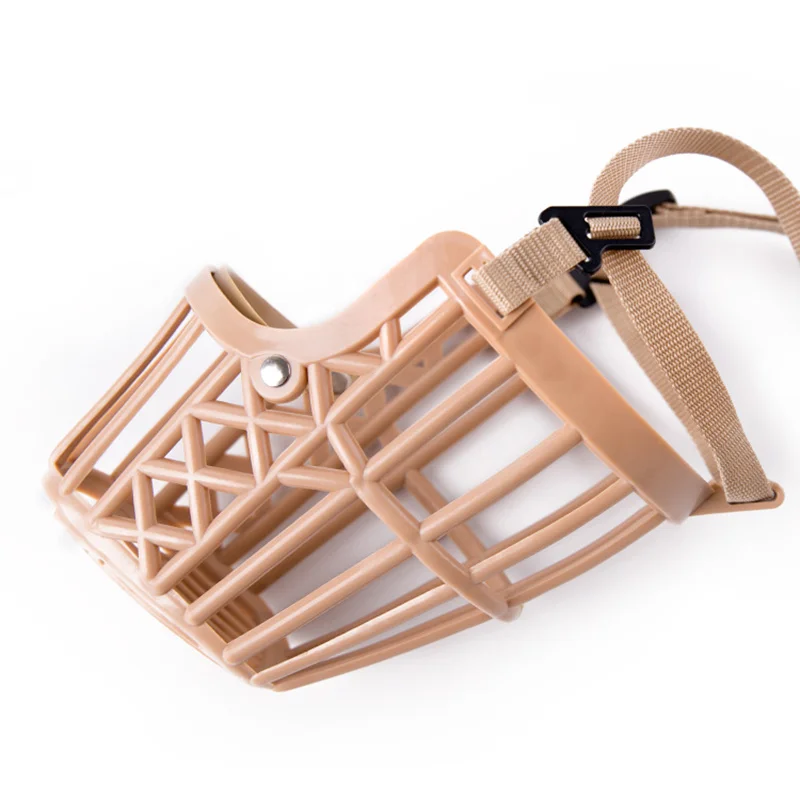 Muselière Anti-aboiement pour chien de compagnie, 7 tailles, pour petits, moyens et grands chiens, masque buccal réglable, jouets d'entraînement Anti-morsure, accessoires pour animaux de compagnie