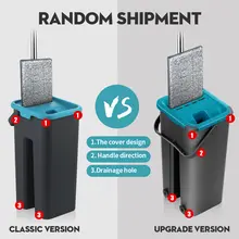 Microfiber Flat Mop with Bucket for Floor Cleaning #3