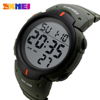 SKmei Alarm Clock Chronograph Electronic Watch Male Middle School Students Suitable For Luminous Waterproof Sports Watch 1068