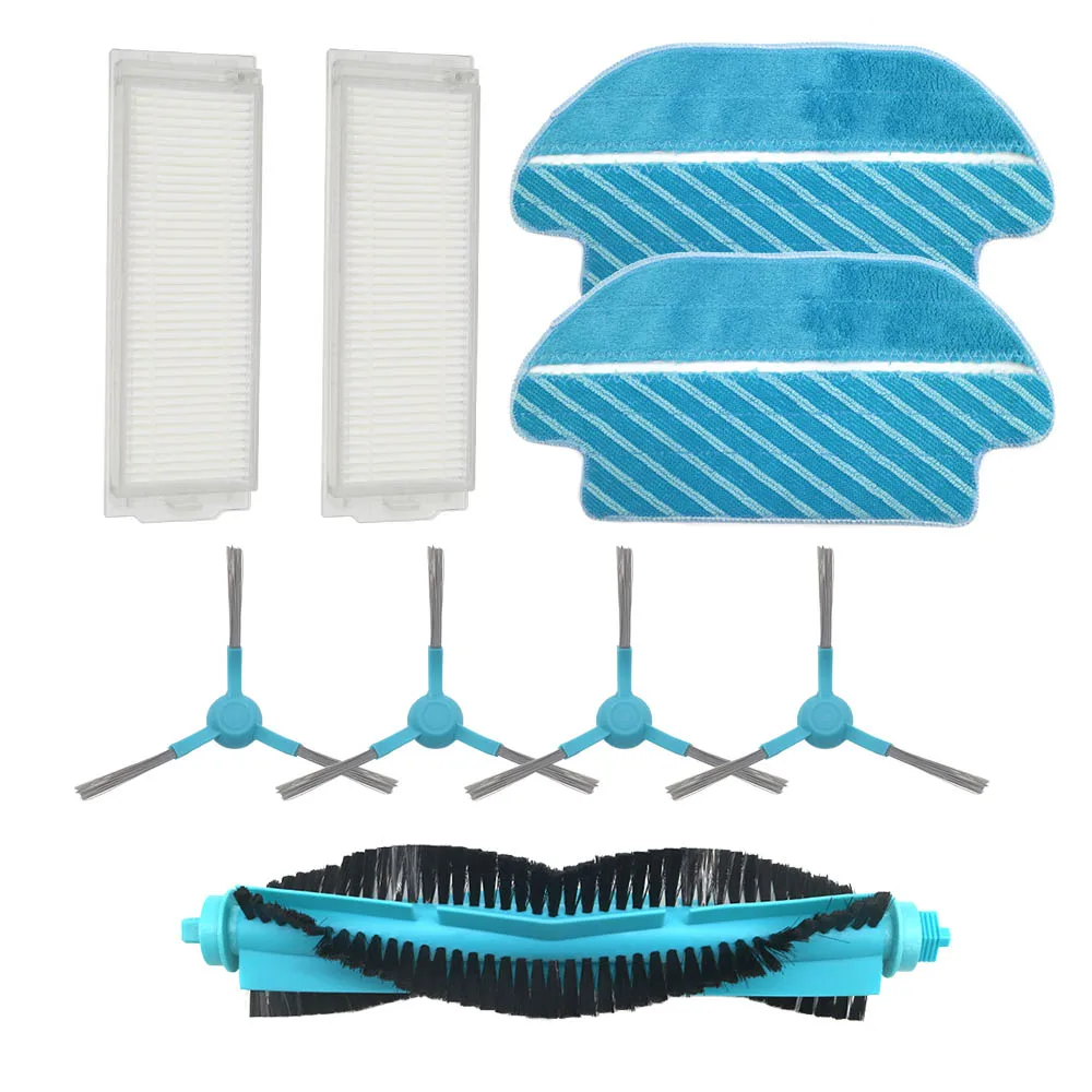 

HEPA Filter Roller Brush Mop Pads Cloth for Cecotec Conga 3290 3490 3690 Vacuum Cleaner Spare Parts Side brush Replacement Kits