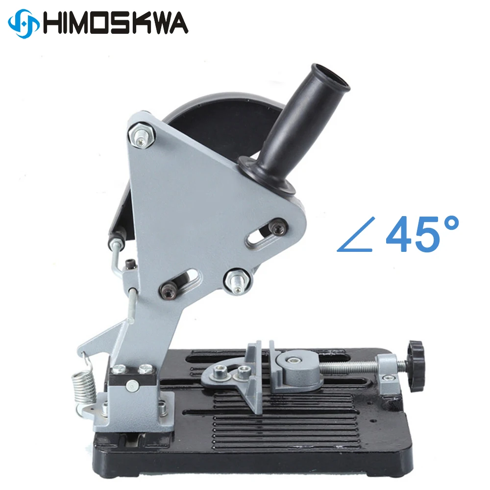 Angle Grinder Stand bracket Holder support Cutting Machine Aluminum body cast iron base for 100 115 125 angle grinder Tool