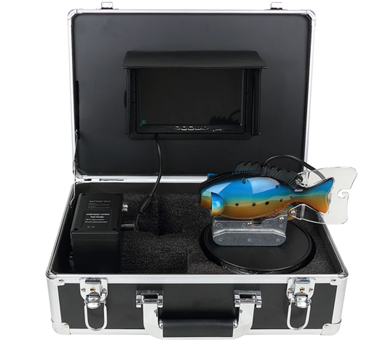 SY801 Underwater Fishing Camera Waterproof 7inch LCD Screen Nnight-vision Underwater Monitor System With DVR Recording Function