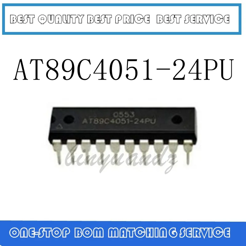 10 pz AT89C4051 AT89C4051-24PU DIP20 migliore qualità