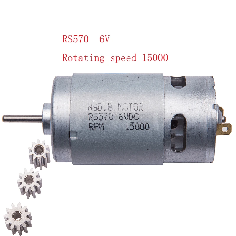 Electric Motor RS 570  6V 12V  Motor Drive Engine Accessory Kids RC Car Children Ride on Toys Replacement Parts