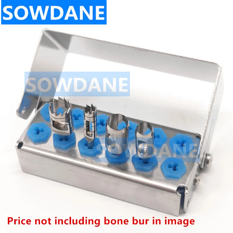 Dental Disinfection Holder Stander For Dental Lower Speed Handpiece Handle Bone Bur Sterilization Rack Autoclavable