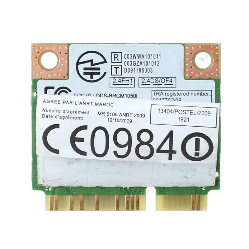 BCM4313HMGB BCM4313 WiFi 1x1 BGN Adapter Card for . z370 g480 g580 g780 Y470 Y570 y480 y580 Series