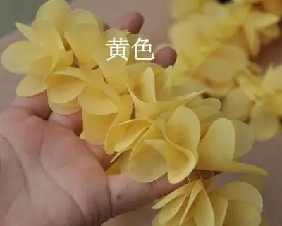 

Высококачественные желтые, розовые, фиолетовые кружевные шифоновые аксессуары для обуви, 1 метр