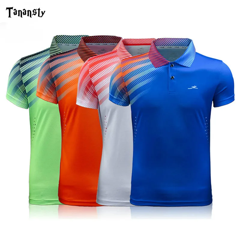 New Badminton shirts Men /Men polo tennis shirt sports clothes Quick dry table tennis t-shirt youthTennis ladies wear shirts