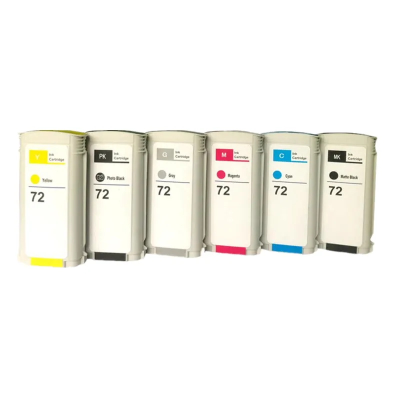 Compatible for HP 72 Ink Cartridge for hp72 ink cartridge With Chip T610 T620 T770 T790 T795 T1100 T1120 T1200 T1300 T2300