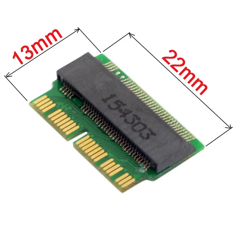 

12+16pin to M.2 NGFF M-Key AHCI SSD Convert Card for 2014 2015 Macbook A1493 A1502 A1465 A1466