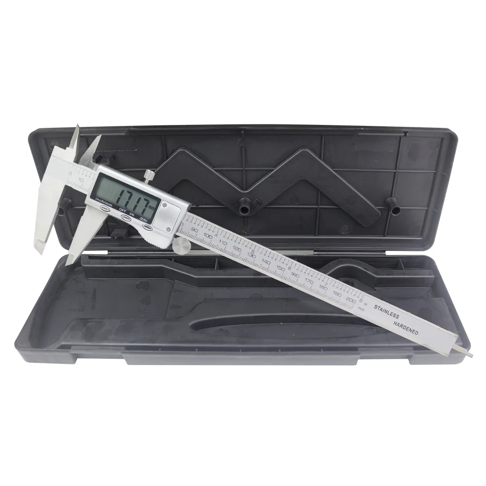 Digital 200mm Vernier Caliper 8 inch Electronic Stainless Steel Caliper 0.01mm Ruller Measuring Tools Micrometer