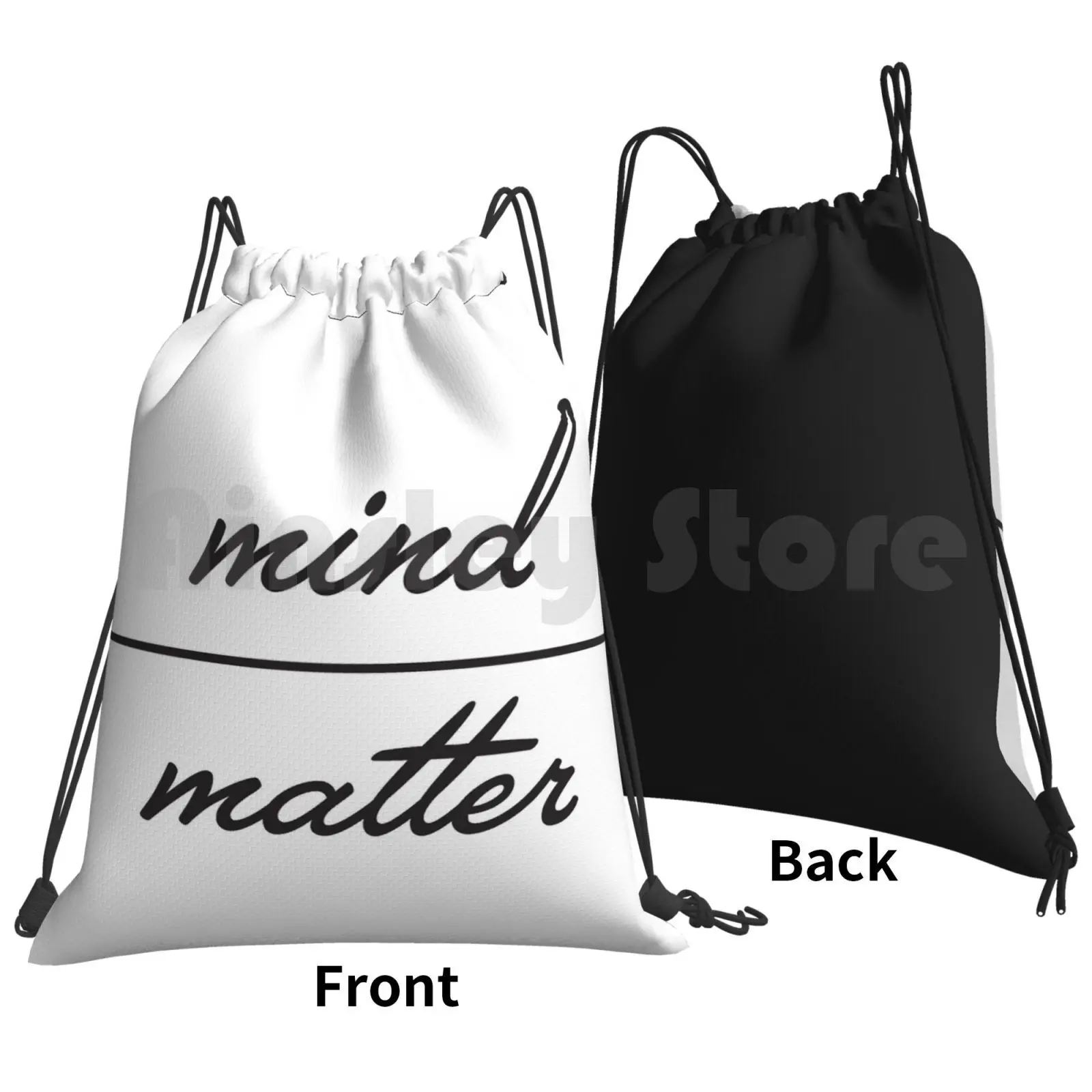 Young The Giant Mind Over Matter Backpack Drawstring Bags Gym Bag Waterproof Young The Giant Young Giant Mind Over Matter