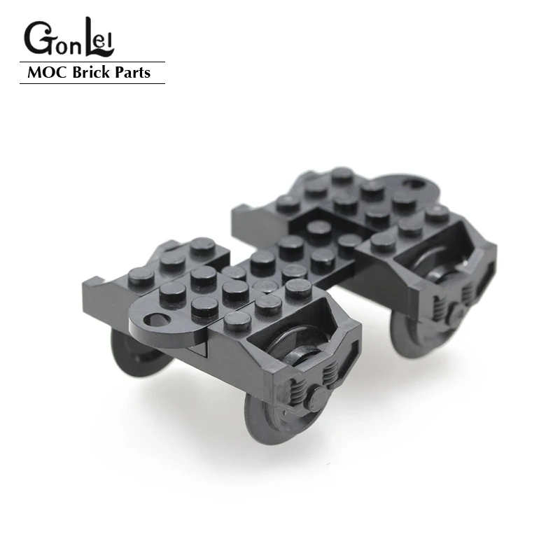 MOC Parts Wheel RC Train, Holder (9V) RC Train, Metal Axle 5x100 LDU Bricks Blocks for High-Tech Train Parts Toys Best DIY Gifts