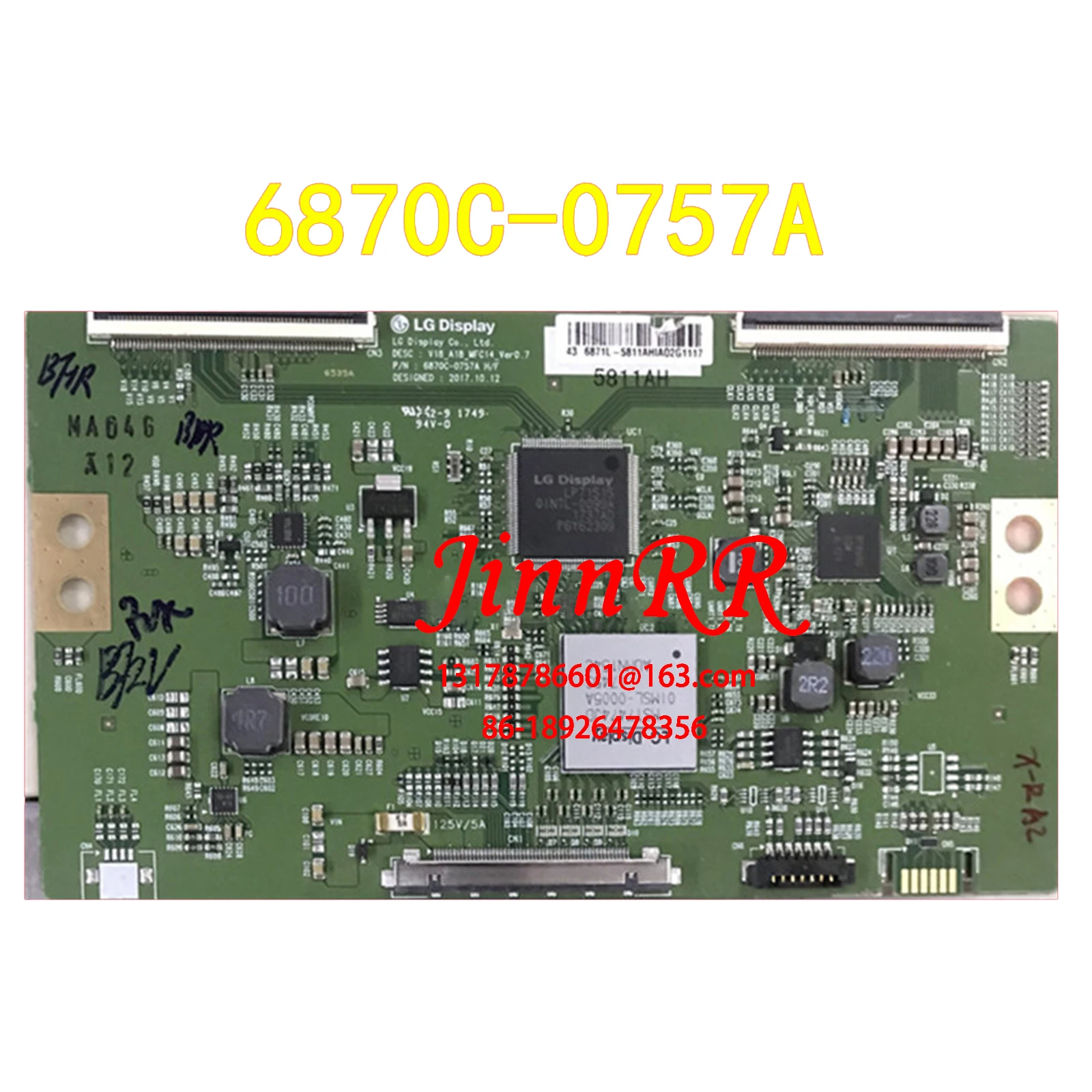 

6870C-0757A V18 Original logic board For 43inch 49inch 55inch Logic board Strict test quality assurance 6870C-0757A V18