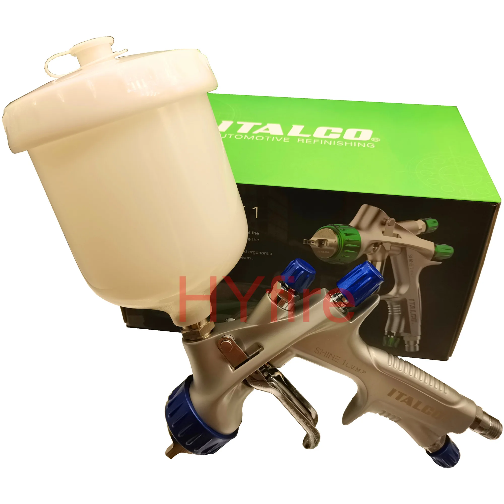 ITALCO paint gun L.V.M.P SPRAY GUN 1.3 tip 600ml cup Feed Spray Guns