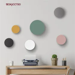 Nordic Minimalisme Multicolor Ronde Led Wandlamp Woonkamer Gang Achtergrond Muur Decor Slaapkamer Nachtkastje Verlichtingsarmaturen