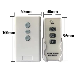 Tj7500 Dual Control Wireless Projection Screen Remote Controller Electric Screen Lifting Controller Projection Accessories