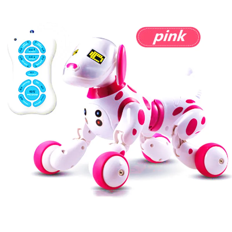 

RC Robot Gesture Sensing Intelligent Talking Machine Dogs Singing Dancing Telling Stories LED Expressions Electronic Pet Robots