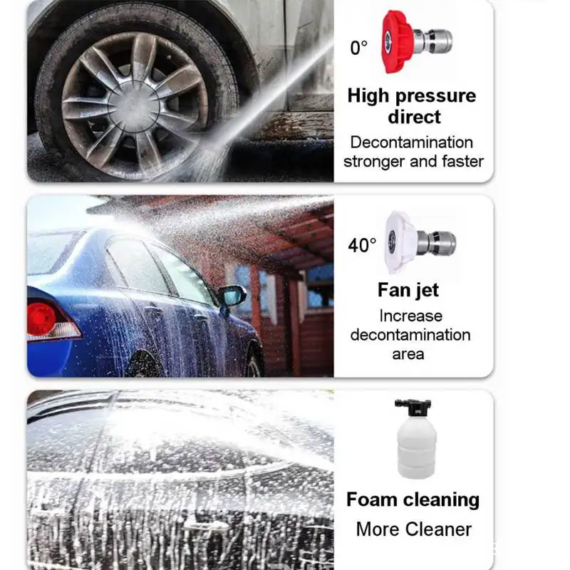 45Bar 240W Cordless Car Washer High Pressure Cleaner Washing Machine Sprayer Gun Portable High Pressure Washers For Makit