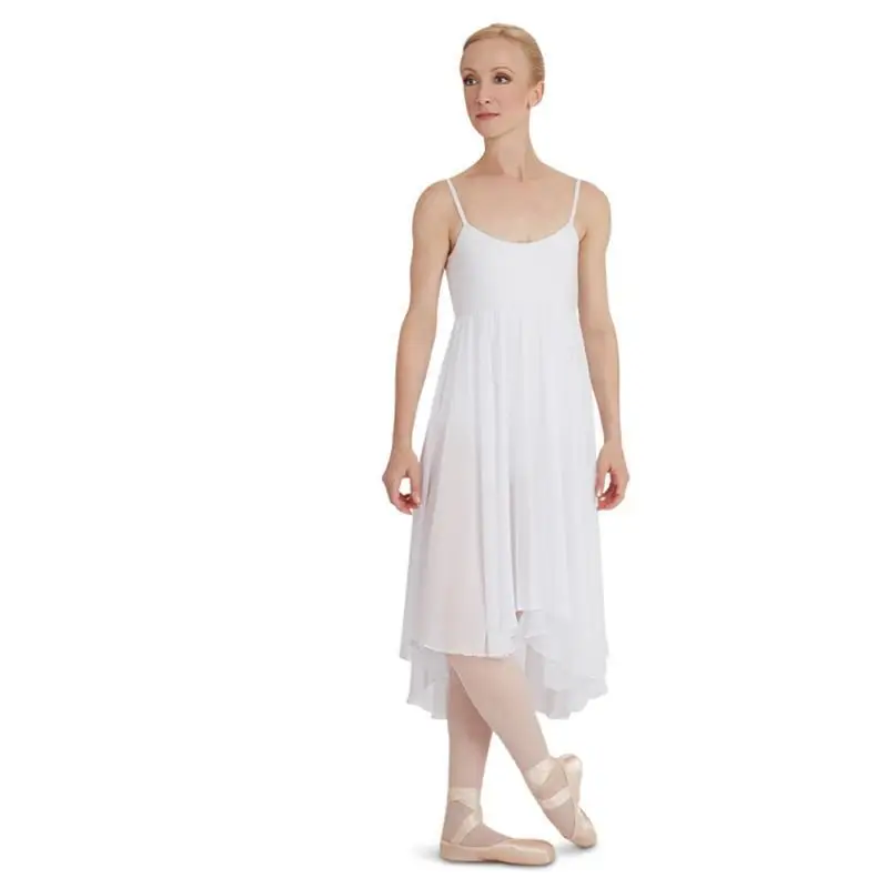 Vestido lírica feminino chiffon, vestidos de balé para meninas conjunto tutu fantasia contemporânea collant adulto bailarina roupas de dança