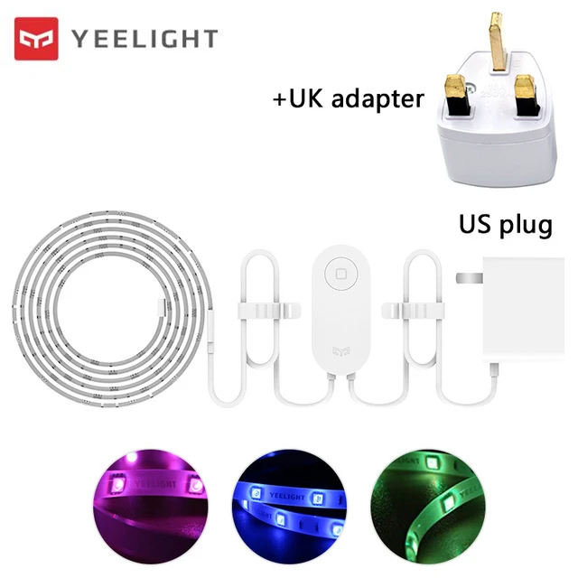 Global versie Yeelight Aurora Smart Light Strip 1S RGB Kleurrijke WiFi 2M Tot 10M 60 LED LightStrip Voor APP xiaomi mi thuis Homekit
