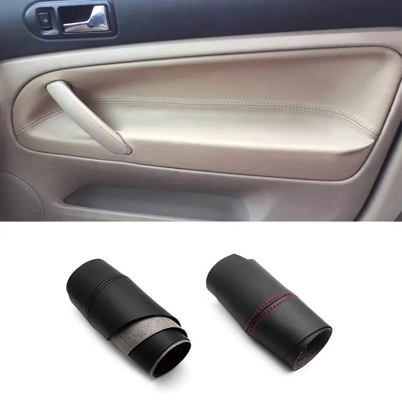 Car Accessories For Volkswagen Passat B5 1998 1999 2000 2001 2002 2003 2004 2005 2006 Car Door Panel Armrest Cover Sticker Trim