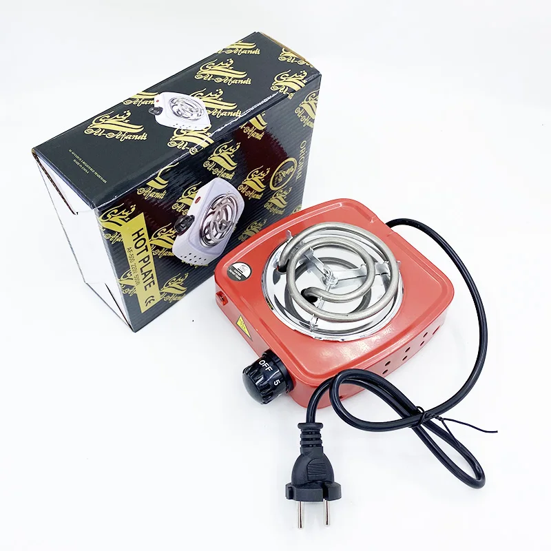 Hookah Charcoal Burner 500W Electric Stove Hot Plate Iron Burner Travel Portable Cooking Appliances Coffee Heater Chicha EU Plug