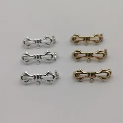 나비 브로치 핀 베이스 구리 브로치 걸쇠, 매력적인 옷, DIY 크리스마스 쥬얼리 브로치 액세서리, 10 개