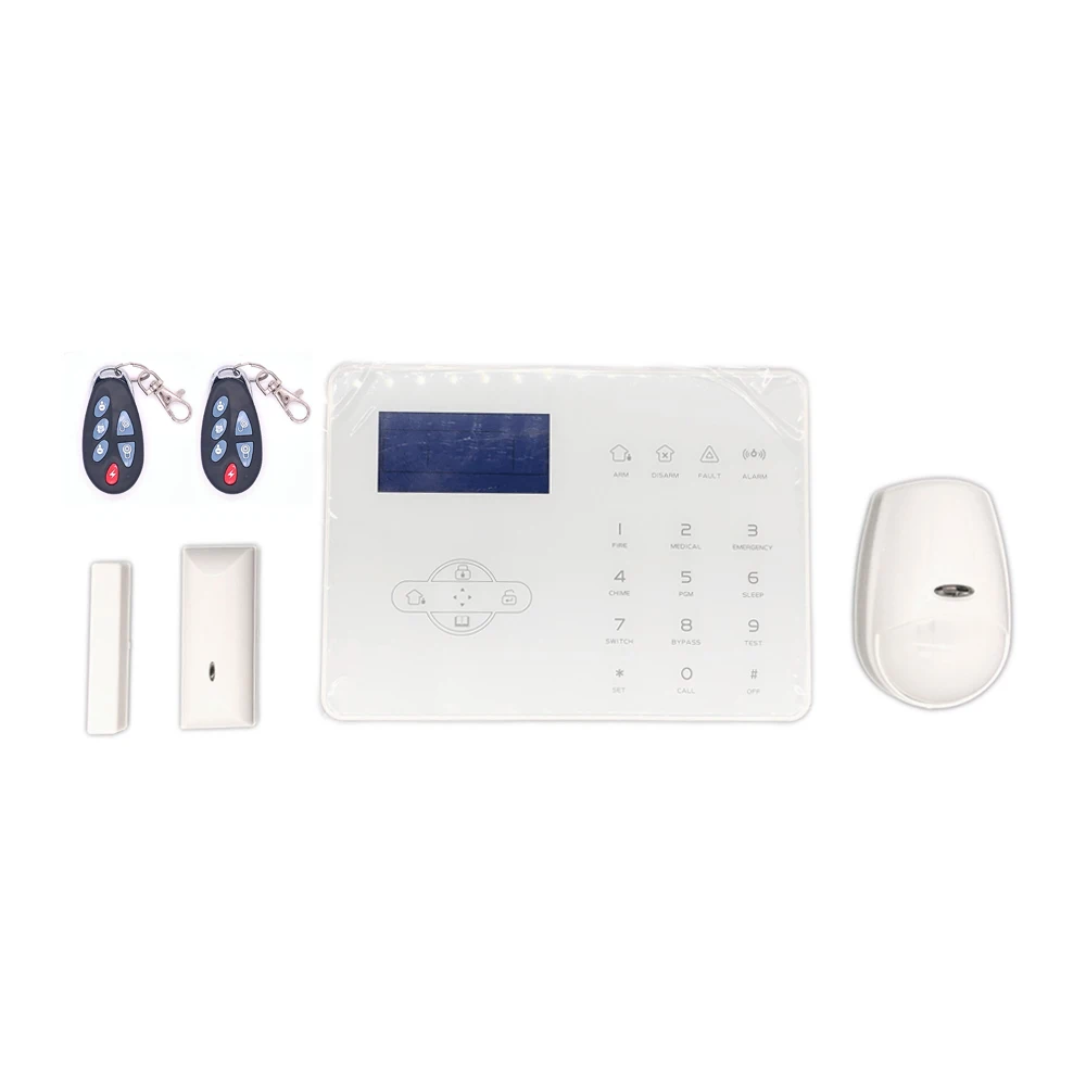 433Mhz Focus ST-IIIB GSM Alarm System English French Customerized Home Alarm System For Household Security Alarm