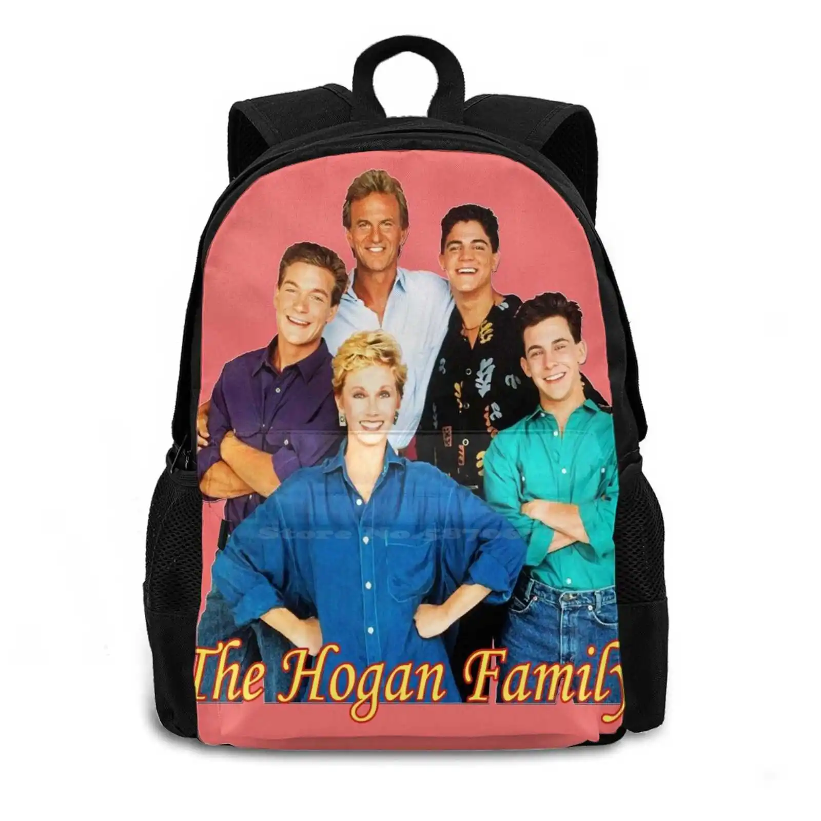 The Family Retro 80s 90s Throwback Cast School Bags For Teenage Girls Laptop Travel Bags The Family Family Sandy Duncan Sandy