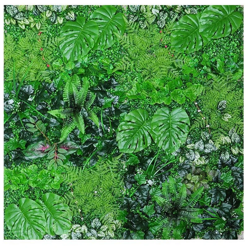 New 40x60cm Artificial Plant Wall Lawn Plastic Turf Home Garden Hotel  Outdoor Garden Decoration Green Plants