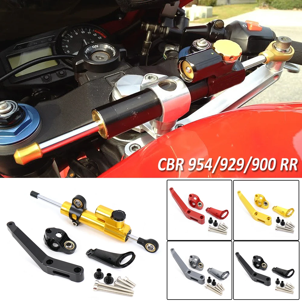 

CBR954RR 2002 2003 Motorcycle Steering Stabilize Damper Mounting Bracket Kit For Honda CBR929RR CBR900RR 2000 2001 CBR 929 900RR