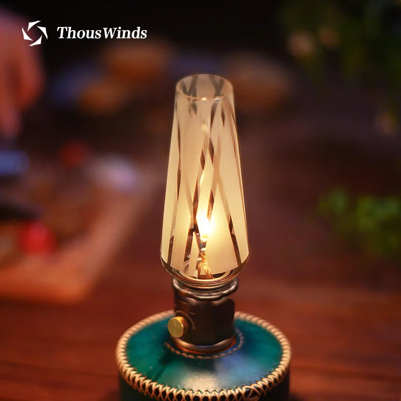 Thous Winds B Glass Lantern Gas Lantern Adapts To Snow Peak GL-140 Gas Lantern Glass Lampshade