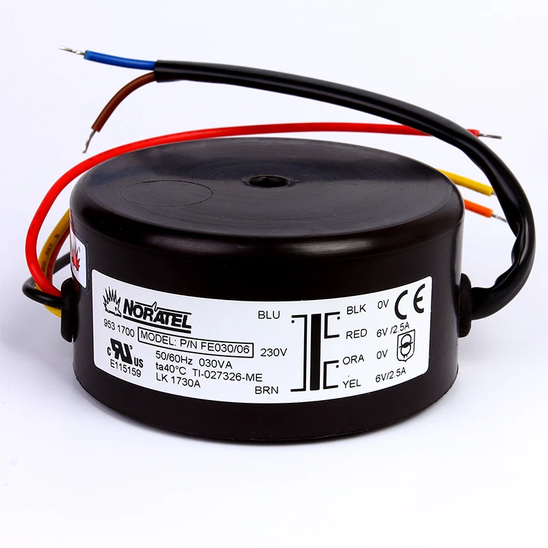 

30W NORATEL sealed ring cow 30VA toroidal transformer new original imported double 6V 9V 15V 18V 25V