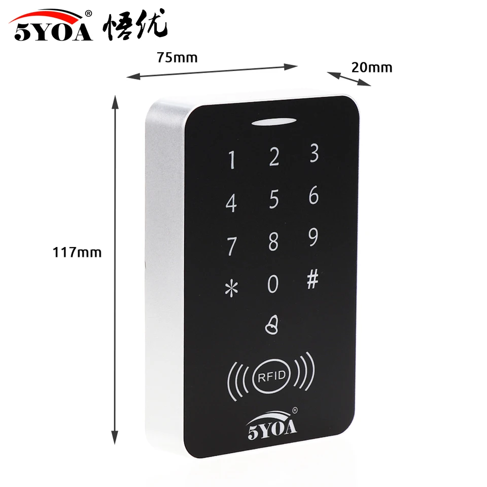 RFID Access Control System Intercom Device Machine Electronic Door Lock Smart Garage Gate Opener Electric Digital