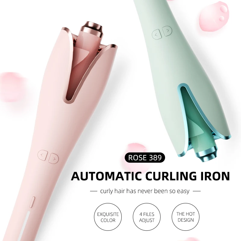 Automatic Curling Iron Ceramic Constant Temperature for Curls Rotating Professional Rollers Hair Waver Hair Curler Styling Tools