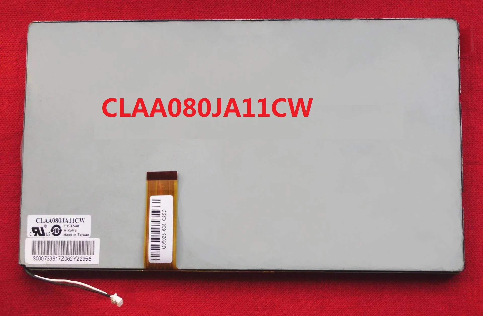 CLAA080JA11CW 8 inch CLAA080JA11 CW 16: 9 LCD screen