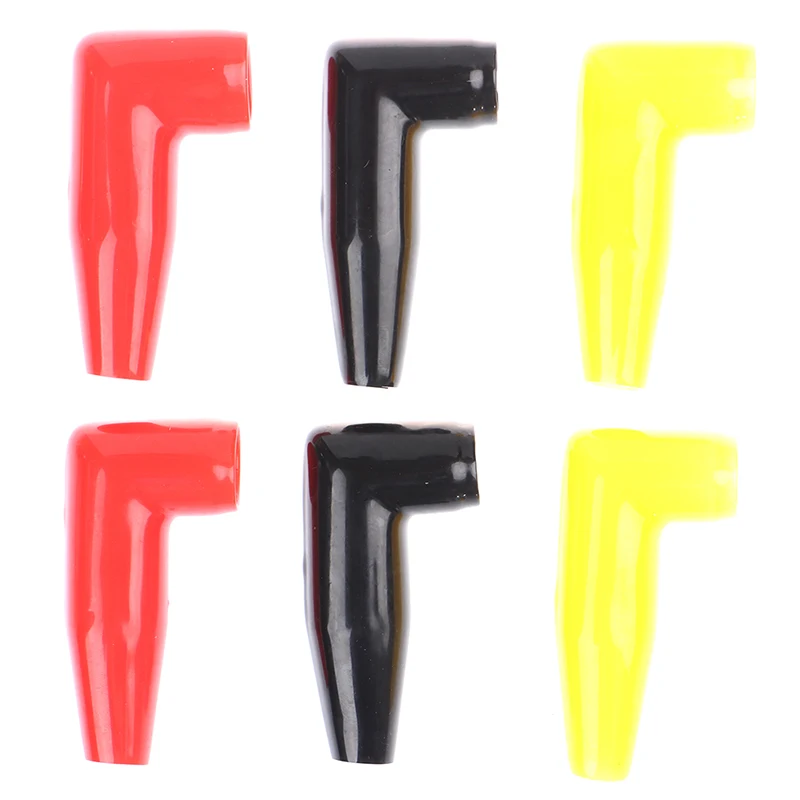 6pcs/lot Electric Guard Motor Winch Cable Battery Terminals Rubber Covers Protector Replacement Batteries Car Accessories