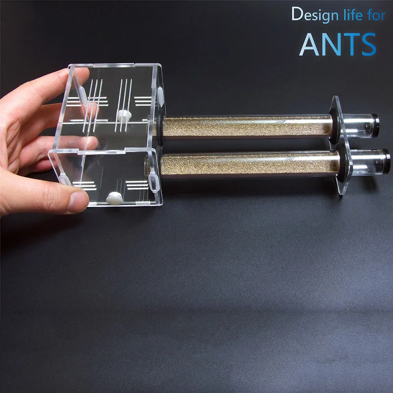 New Double Test Tube Ant Nest 20mm Diameter Slub Nest Ant Bionic Ant Nest Workshop Villa Ants Farm House