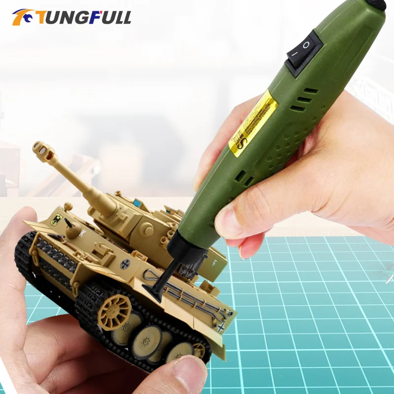 110V-220V Mini Pen Sander Model Polishing Grinding Gundam Military Model Grinding Round Corner Polisher Grinder Tool Machine