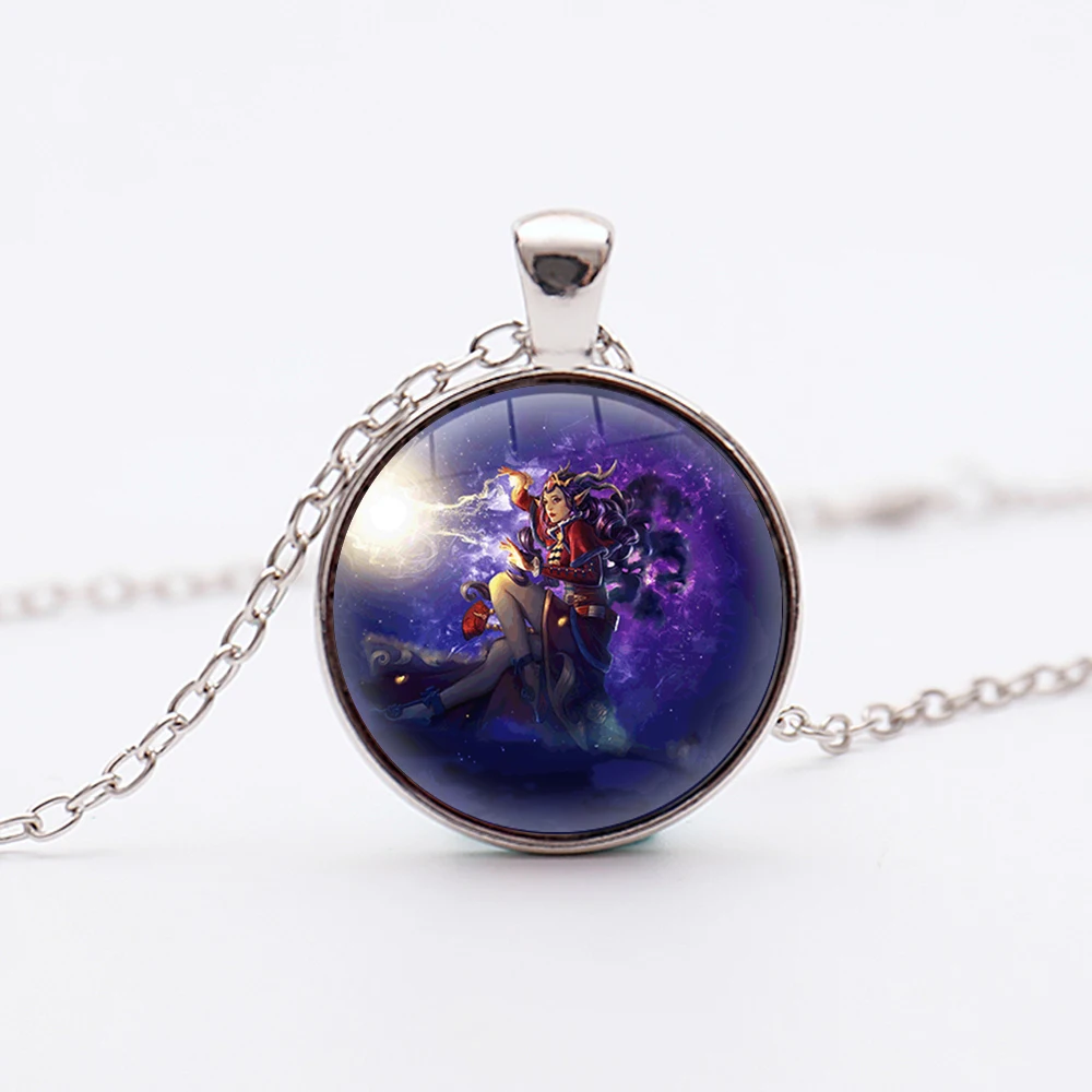 Hot Mobile Game Vainglory Pendant Handmade Silver Plated Pendants Jewelry Birthday Gift For Women Souvenirs Men Jewelry