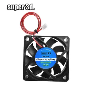 Kipas Heatsink Pendingin 6015 12V 24V dengan Sikat Kawat Dupont 60mm 60*60*15 MM 3D Printer Bagian Pendingin Radiator Tenang 8 heatsink printer 3d penjualan terbaik - №