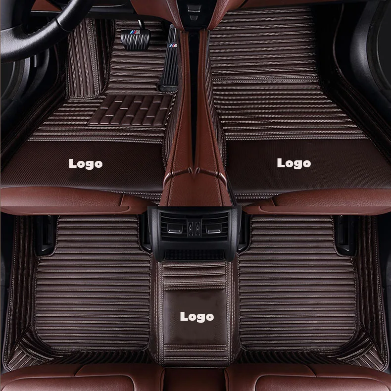 Custom car floor mats for auto Chrysler 300C PT Cruiser Grand Voager auto accessories car Sticker carpet floor mat car styling