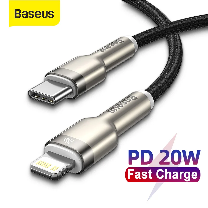 

USB-кабель Baseus для iPhone 13/12/11 Pro Max/Xr/Xs, 20 Вт